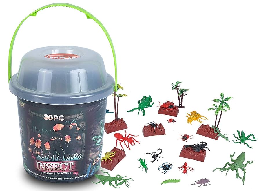Amazon.co.jp: [ワイルドリパブリック] 昆虫 フィギュア 30pcs
